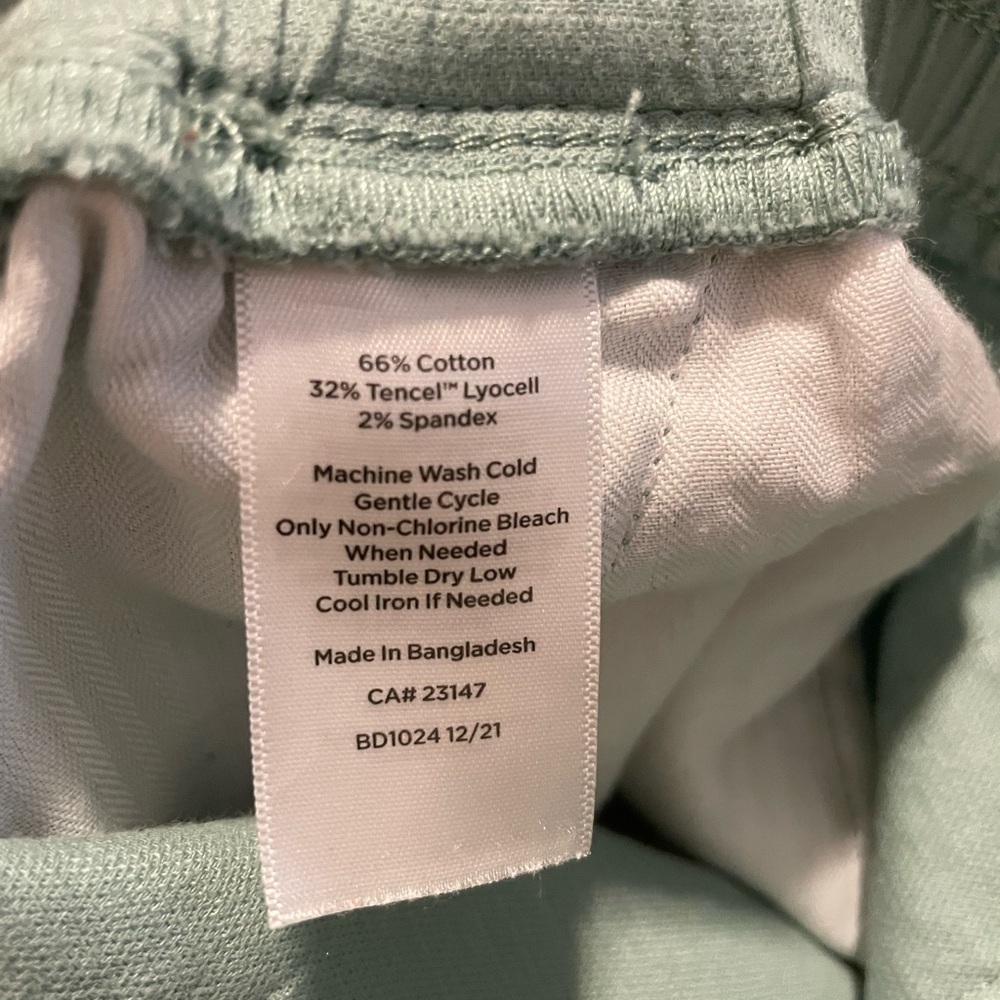 Talbots Drawstring Cuffed Pant Relaxed Size Xs Sa… - image 8